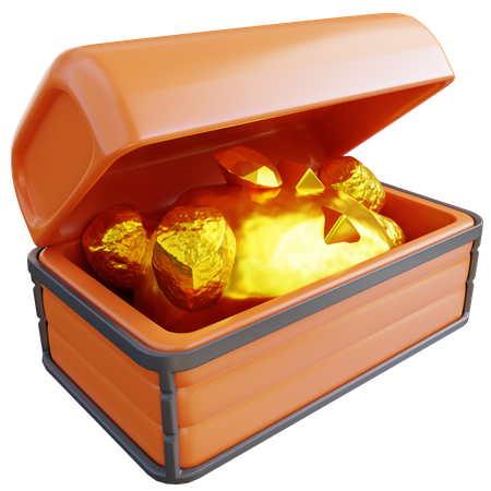 Treasure Chest  3D Icon