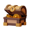 treasure chest emoji 3d