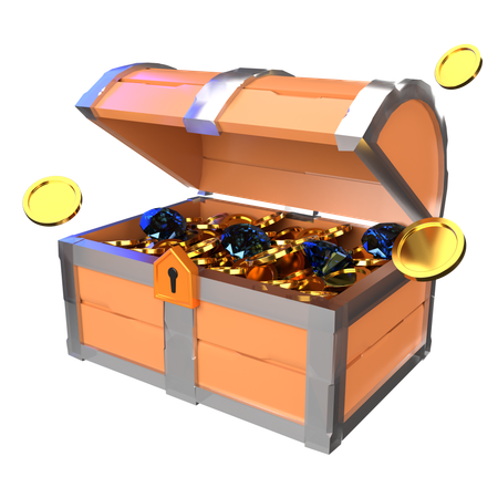 Treasure Of Wealth  3D Icon