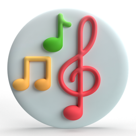 Treble  3D Icon