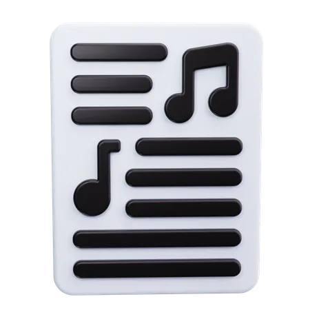 ト音記号  3D Icon