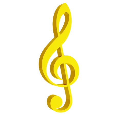 Music Note 3 D Illustration 3D Icon