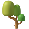 tree 3d logos