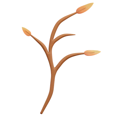 Tree Branch  3D Icon
