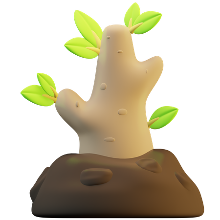 Tree Buds  3D Icon