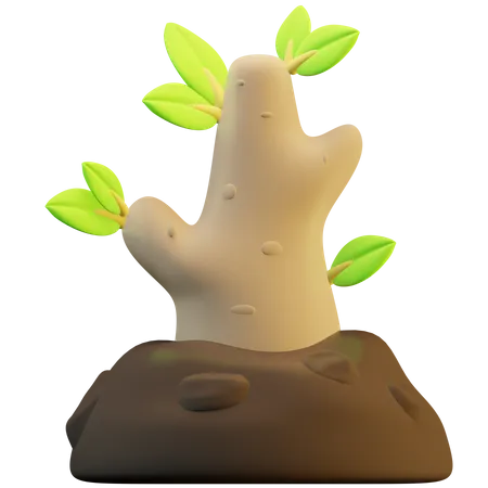 Tree Buds  3D Icon