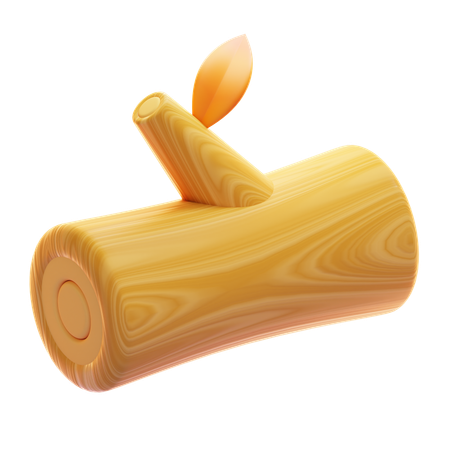 TREE LOG  3D Icon