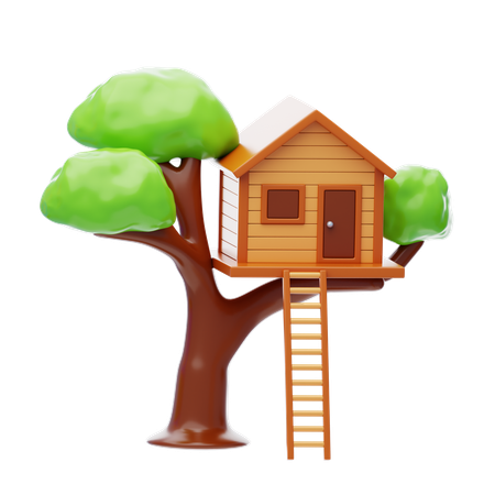 Treehouse  3D Icon