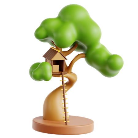 Treehouse  3D Icon