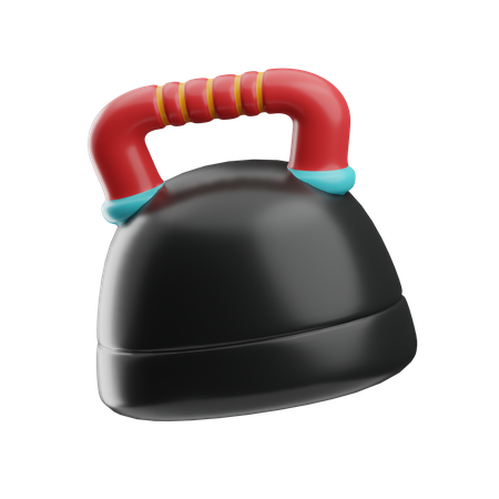 Treino com kettlebell  3D Icon