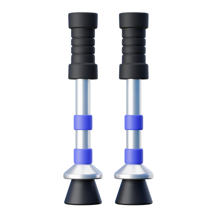 Trekking Pole  3D Icon