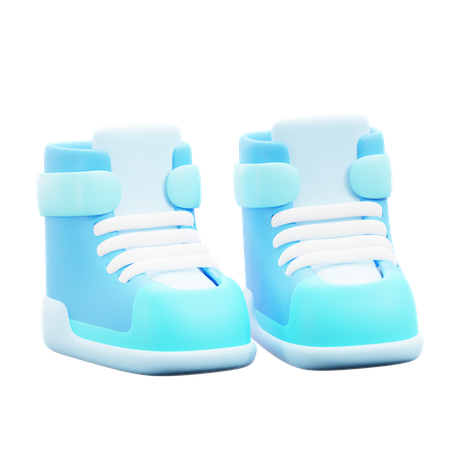 Trekking Shoes  3D Icon