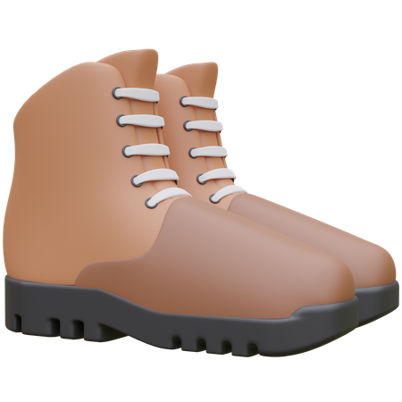 Trekking Shoes  3D Icon