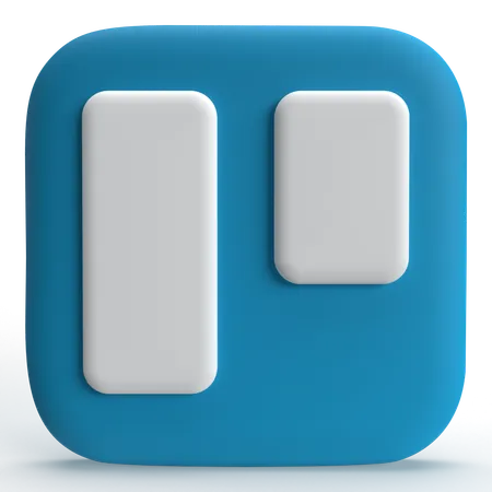 Trello  3D Icon