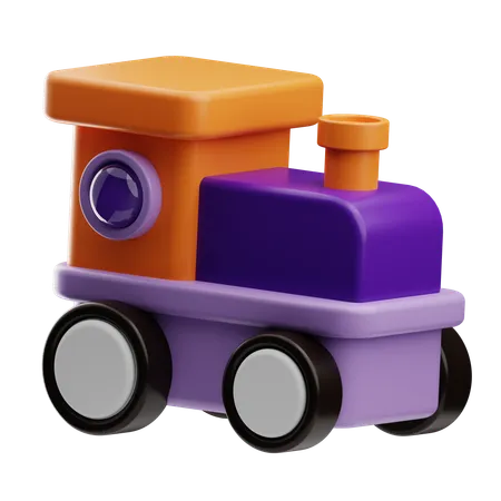 Trem  3D Icon