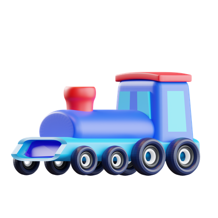 Trem  3D Icon
