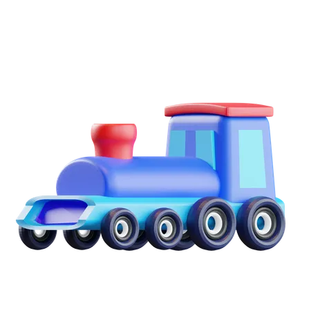 Trem  3D Icon