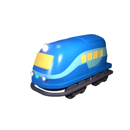 Trem  3D Icon