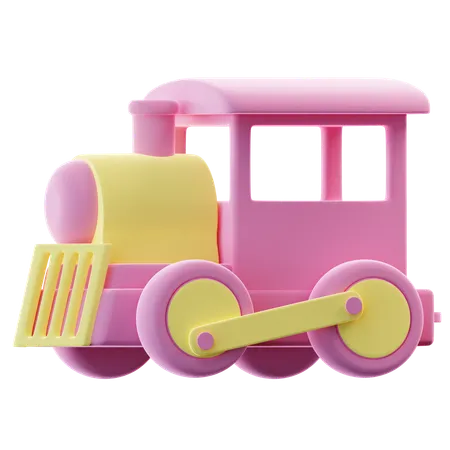 Brinquedo de trem  3D Icon