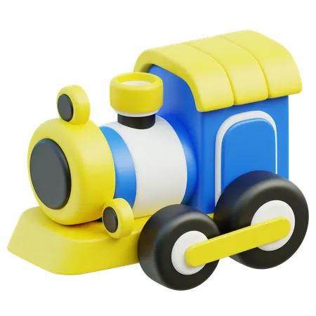 Trem de brinquedo  3D Icon