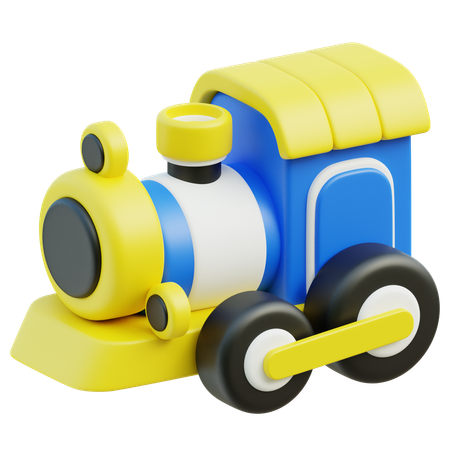 Trem de brinquedo  3D Icon