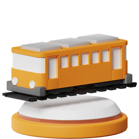 Tren  3D Icon