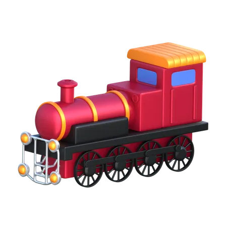 Tren  3D Icon