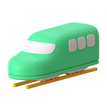 Tren  3D Icon