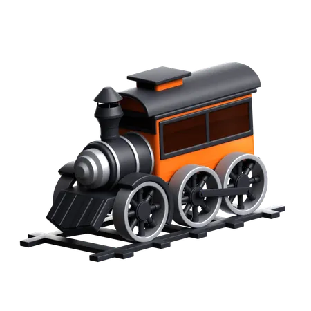 Tren  3D Icon