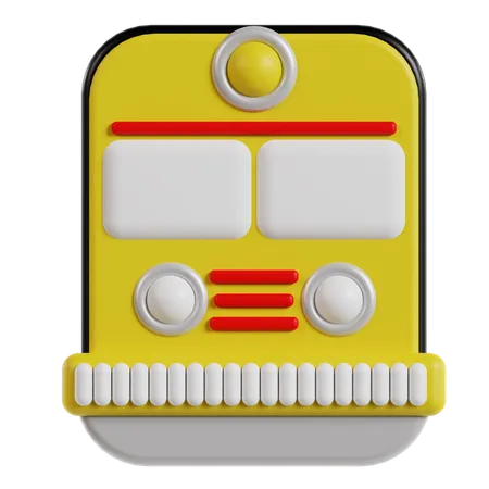 Tren  3D Icon