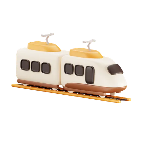 Tren  3D Icon