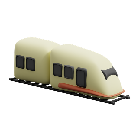 Tren  3D Icon