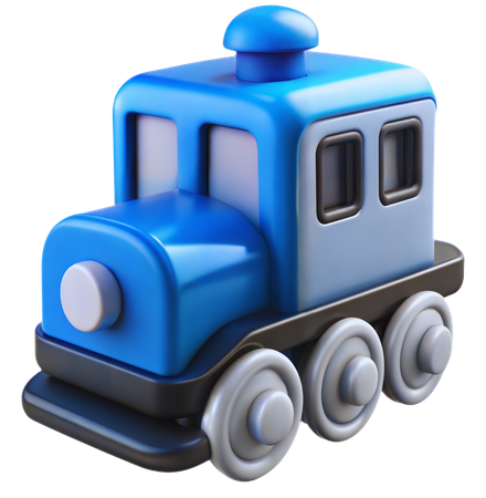Tren  3D Icon