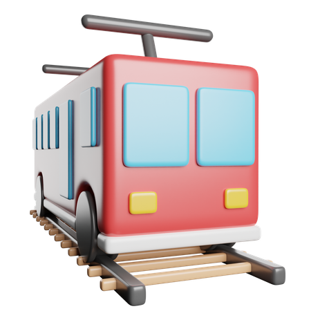 Tren  3D Icon