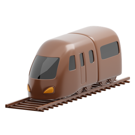 Tren  3D Icon