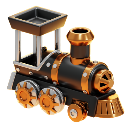 Tren  3D Icon