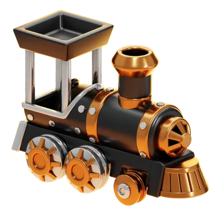 Tren  3D Icon