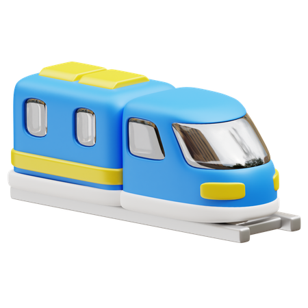 Tren  3D Icon