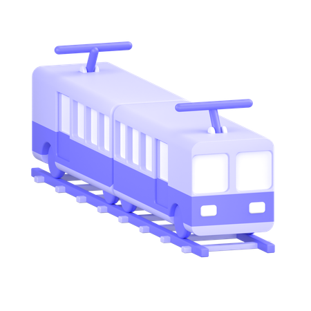 Tren  3D Icon