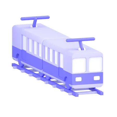 Tren  3D Icon