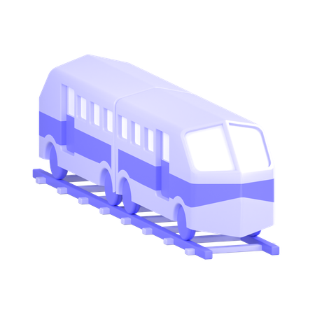 Tren  3D Icon