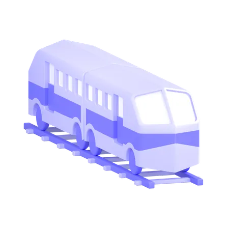 Tren  3D Icon