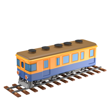 Tren  3D Icon