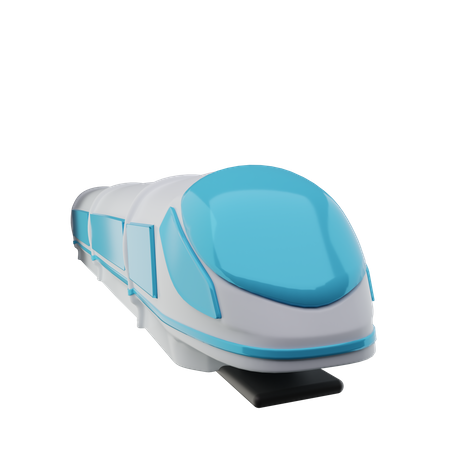 Tren  3D Icon
