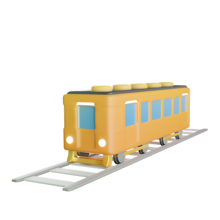 Tren  3D Icon