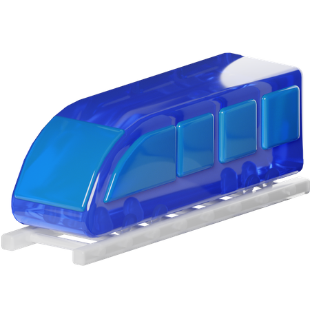 Tren  3D Icon