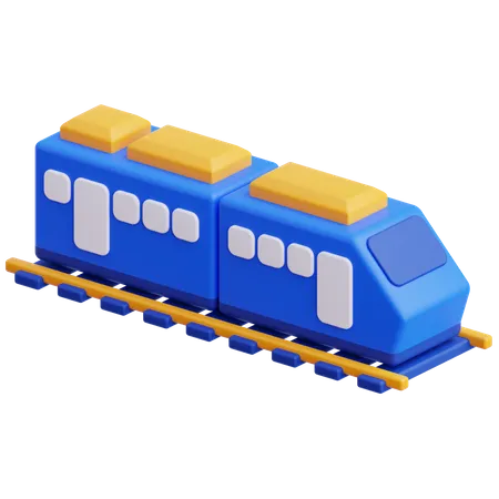 Tren  3D Icon