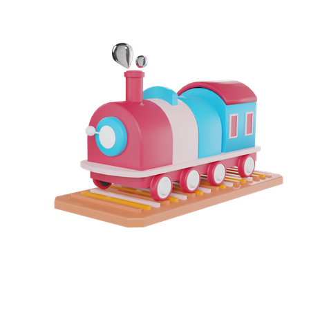 Tren  3D Icon