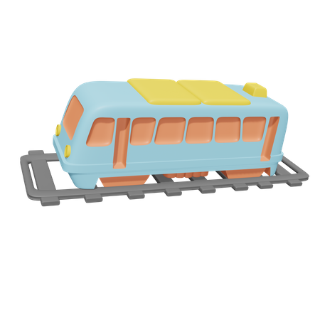 Tren  3D Icon