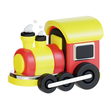 Tren de juguete  3D Icon